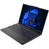 Lenovo Laptop 16'' ThinkPad E16 Gen 1, WUXGA IPS, Procesor Intel® Core™ i5-1335U (12M Cache, up to 4.60 GHz), 8GB DDR4, 512GB SSD, Intel Iris Xe, No OS, Graphite Black