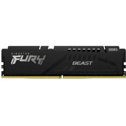 KINGSTON Memorie FURY Beast Black 16GB DDR5 5200MHz CL36 KF552C36BBE-16