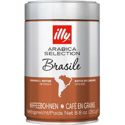 Cafea boabe illy Arabica Selection Brazilia, 250 gr.