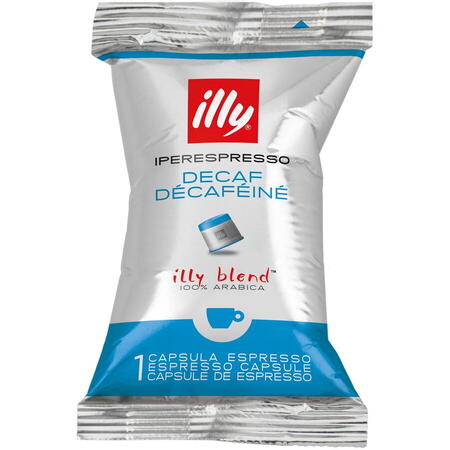 Capsule Cafea illy Iperespresso decofeinizata, 100 buc, 620 gr.