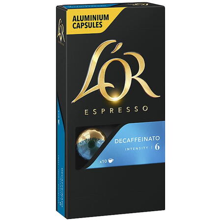Set mixt 5 x capsule cafea L'OR Espresso toate aromele, 50 bauturi, compatibile cu sistemul Nespresso®*, 50 capsule aluminiu