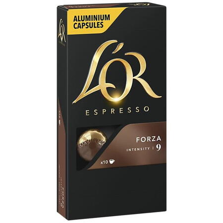 Set mixt 5 x capsule cafea L'OR Espresso toate aromele, 50 bauturi, compatibile cu sistemul Nespresso®*, 50 capsule aluminiu