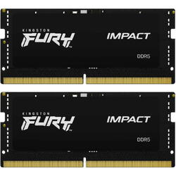 KINGSTON Memorie notebook FURY Impact, 32GB, DDR5, 6000MHz, CL38, 1.35v, Dual Channel Kit