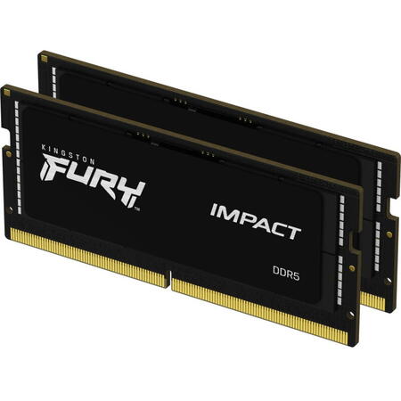 Memorie notebook FURY Impact, 64GB, DDR5, 5600MHz, CL40, 1.1v, Dual Channel Kit