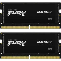 KINGSTON Memorie notebook FURY Impact, 64GB, DDR5, 5600MHz, CL40, 1.1v, Dual Channel Kit