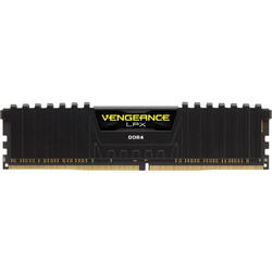 CORSAIR Memorie Vengeance LPX Black 16GB DDR4 2666MHz CL16