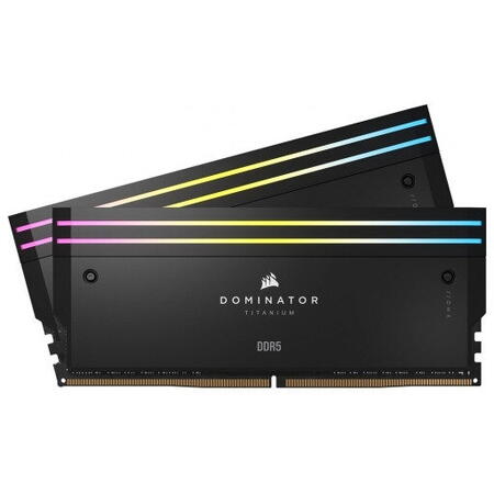 Memorie Dominator Titanium RGB Black 96GB 6600MHz CL32 Dual Channel Kit