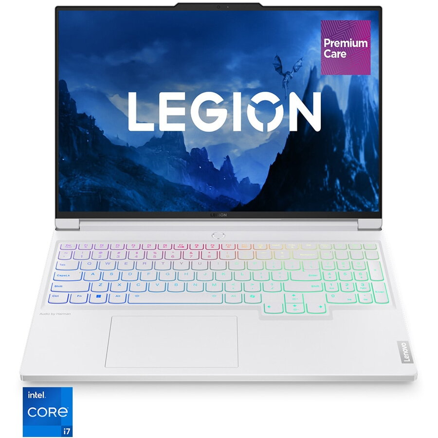 Laptop Gaming Legion 7 16irx9 Cu Procesor Intel® Core™ I7-14700hx, Pana La 5.5ghz, 16&#039;&#039;, 3.2k, Ips, 165hz, 32gb Ddr5, 1tb Ssd, Nvidia® Geforce Rtx™ 4060 8gb Gddr6, No Os, Glacier White, 3y On-site, Premium Care