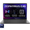 Laptop Gaming ASUS ROG Zephyrus G16 GU605MV cu procesor Intel® Core™ Ultra 9 185H pana la 5.1 GHz, 16", QHD+, OLED, 240Hz, 32GB DDR5, 1TB SSD, NVIDIA® GeForce RTX™ 4060 8GB GDDR6, Windows 11 Pro, Eclipse Gray