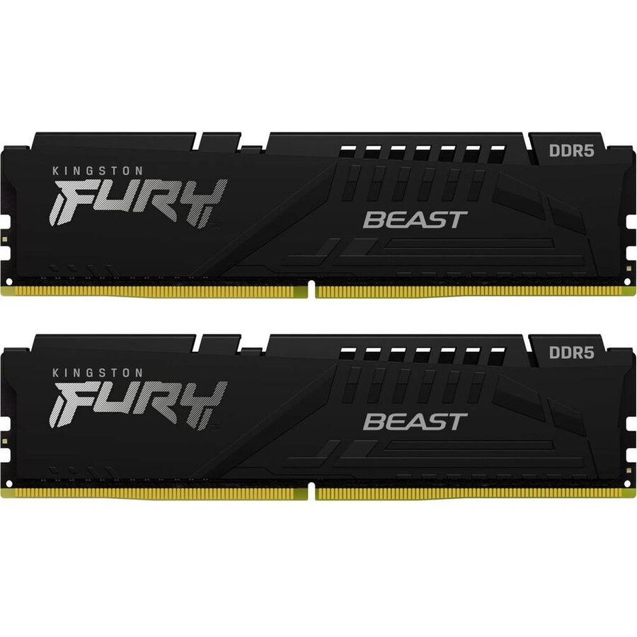 Kingston Memorie RAM FURY Beast - 16 GB (2 x 8 GB Kit) - DDR5 5600 DIMM CL36