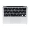 Laptop Apple MacBook Air 13", cu procesor Apple M3, 8 nuclee CPU si 10 nuclee GPU, 8GB, 512GB, Silver, INT KB