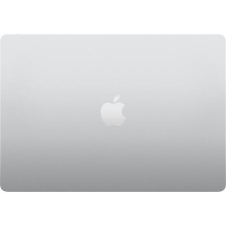 Laptop Apple MacBook Air 15" cu procesor Apple M3, 8 nuclee CPU si 10 nuclee GPU, 8GB, 512GB SSD, Silver, INT KB