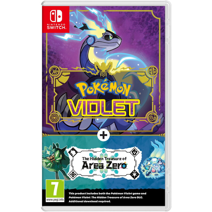 Joc Pokemon Violet + Hidden Treasure of Area Zero DLC pentru Nintendo Switch
