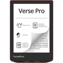 eBook Reader PocketBook Verse Pro PB634, ecran tactil 6.0" E Ink Carta™ 1200, 300dpi, 16GB, SMARTlight, G-sensor, WiFi&Bluetooth, Passion Red