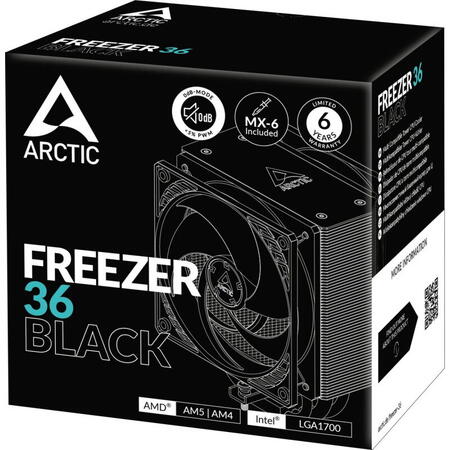 Cooler CPU ARCTIC AC Freezer 36 Black