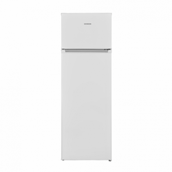 Frigider cu doua usi Heinner HF-V242E++, Less Frost, 242 L, Clasa energetica E, Iluminare LED, Clasa E, H 161 cm, Alb
