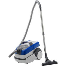 Aspirator multifunctional Zelmer ZVC9140D, Wet&Dry, 2100 W putere maxima, digital, reglare electronica a putetrii de aspirare, rezervor apa 5.2 l, filtru HEPA 13, alb/albastru