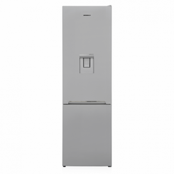 Combina frigorifica Heinner HC-V288SWDE+, Less Frost, Dozator de apa, 288 L, Lumina LED, Clasa E, H 180 cm, Argintiu