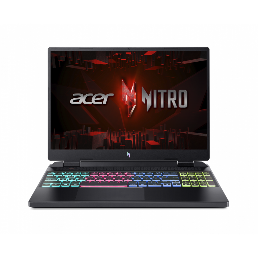Laptop Acer Gaming 16'' Nitro 16 AN16-51, WUXGA IPS 165Hz, Procesor Intel® Core™ i7-13700H (24M Cache, up to 5.00 GHz), 16GB DDR5, 512GB SSD, GeForce RTX 4050 6GB, No OS, Black