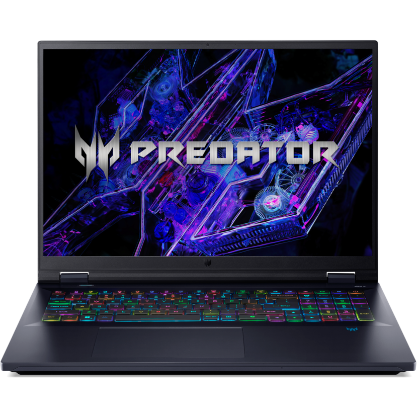 Laptop Acer Gaming 18'' Predator Helios 18 PH18-72, WQXGA Mini LED 250Hz, Procesor Intel® Core™ i9 14900HX (36M Cache, up to 5.80 GHz), 32GB DDR5, 2TB SSD, GeForce RTX 4090 16GB, No OS, Abyssal Black