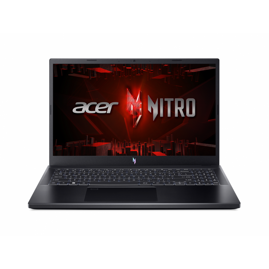 Laptop Acer Gaming 15.6'' Nitro V 15 ANV15-51, FHD IPS 144Hz, Procesor Intel® Core™ i5-13420H (12M Cache, up to 4.60 GHz), 16GB DDR5, 512GB SSD, GeForce RTX 4050 6GB, No OS, Obsidian Blac