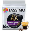 Capsule cafea Tassimo L'OR, Espresso Intense, 16 bauturi x 75 ml, 16 capsule