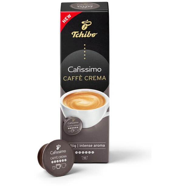 Cafea Tchibo Cafissimo Caffè Crema Intense, 10 Capsule, 70 g