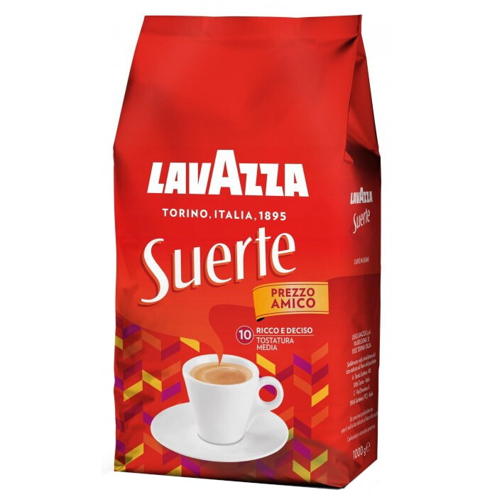 Cafea boabe Lavazza Suerte, 1 Kg
