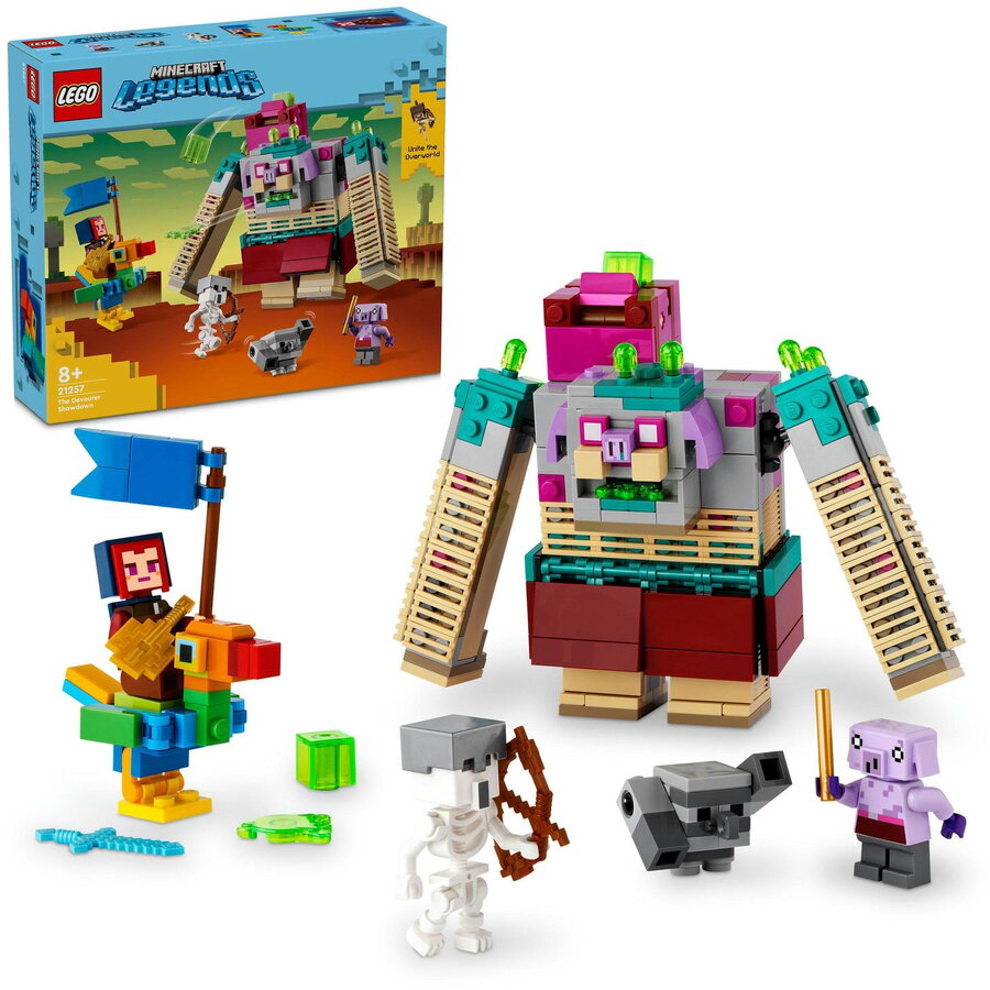 LEGO® Minecraft® - Confruntarea devoratorului 21257, 420 piese