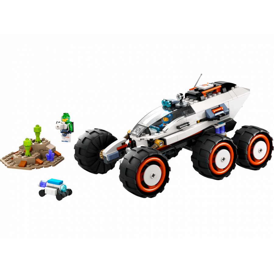 ben 10 si echipa extraterestra sezonul 1 LEGO® City - Rover de explorare spatiala si viata extraterestra 60431, 311 piese