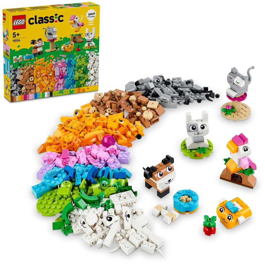 LEGO® Classic - Animalute creative 11034, 450 piese