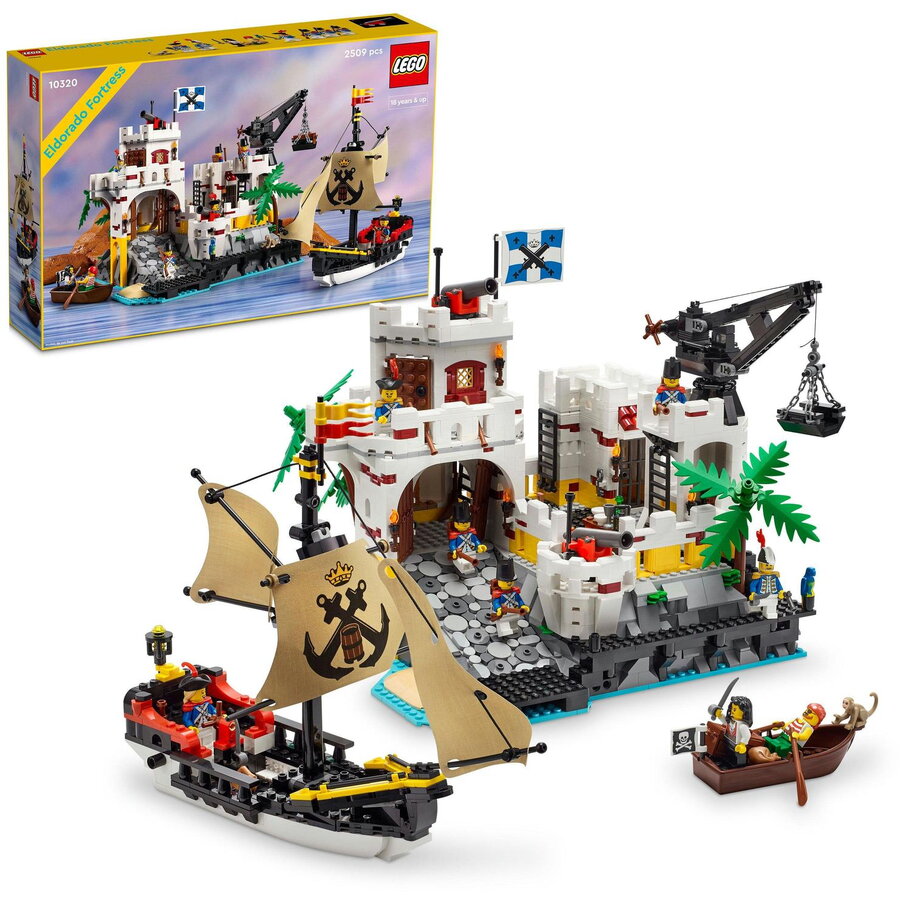 LEGO® Creator Expert - Fortareata Eldorado 10320, 2509 piese