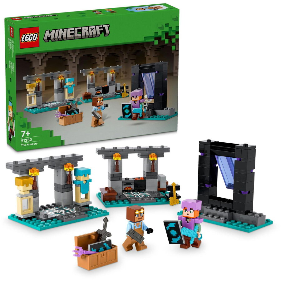 LEGO® Minecraft® - Armuraria 21252, 203 piese
