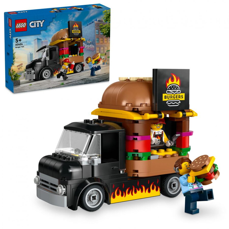 LEGO® City - Toneta de burgeri 60404, 194 piese