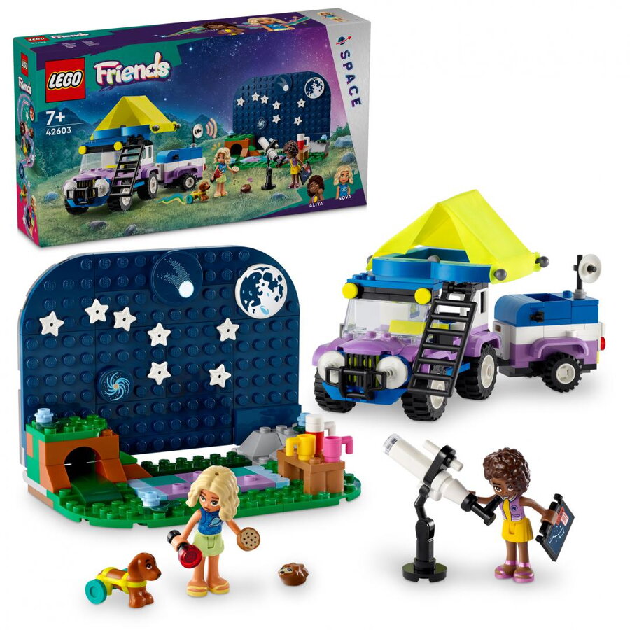 LEGO® Friends - Vehicul de camping pentru observarea stelelor 42603, 364 piese