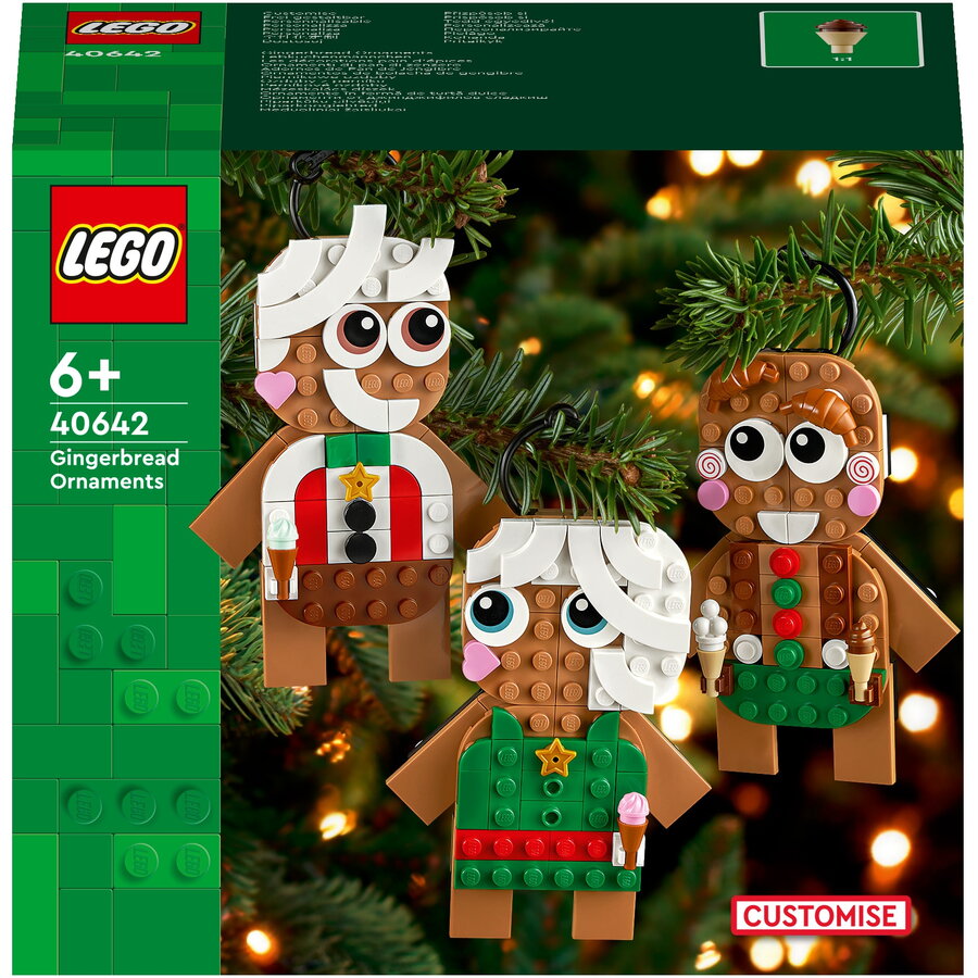 LEGO® Creator Expert - Ornamente in forma de turta dulce 40642, 190 piese