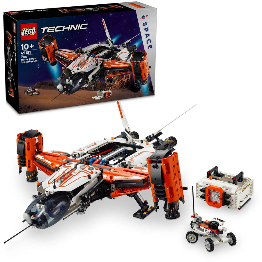 LEGO® Technic - Naveta spatiala LT81 cu decolare si aterizare verticala 42181, 1365 piese