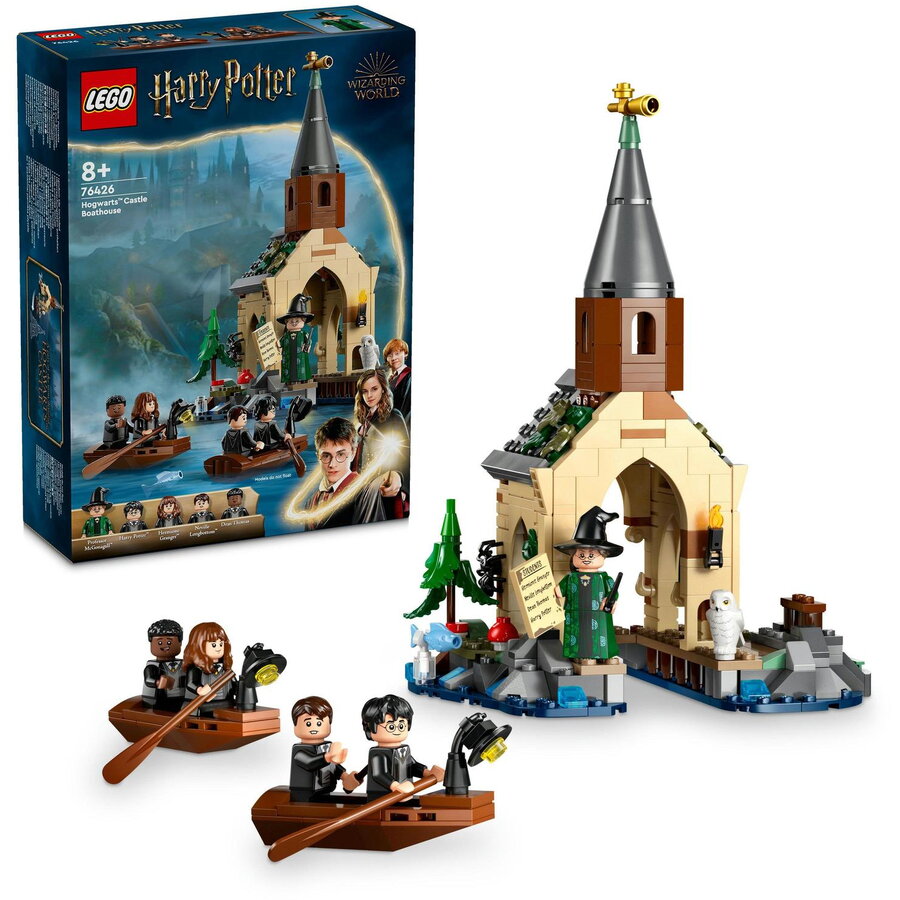 LEGO® Harry Potter™ - Hangar pentru barci la castelul Hogwarts™ 76426, 350 piese