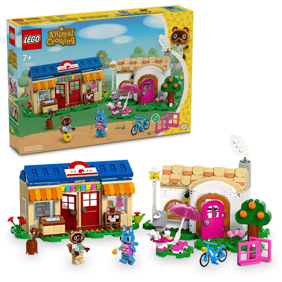 LEGO® Animal Crossing - Nook's cranny si casa lui Rosie 77050, 535 piese