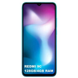Telefon mobil Xiaomi Redmi 9C, 4GB RAM, 128GB, Dual Sim, 4G, Aurora Green