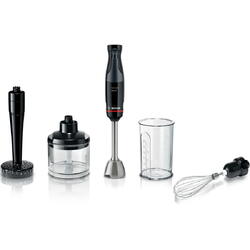 Mixer vertical Bosch ErgoMaster MSM4B623, 1000 W, minitocator, tel, pasator,vas gradat, lama rotativa 4 laturi, negru