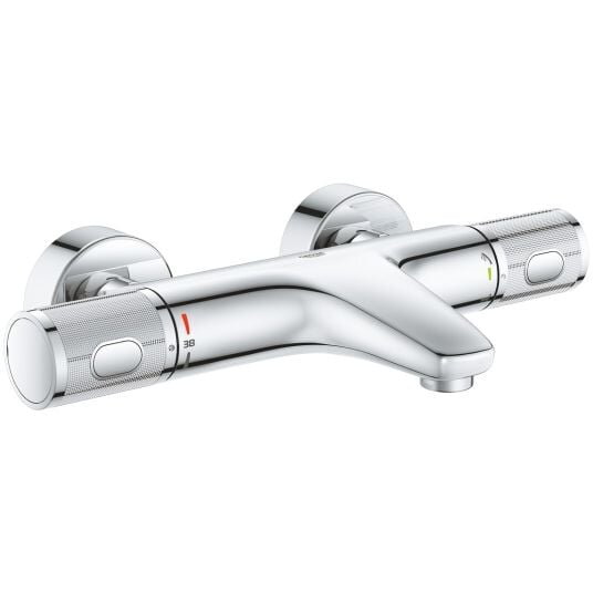 Baterie cada/dus Grohe 34830000 Grohtherm 1000 Performance,termostat,crom,montare perete