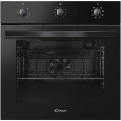 Set cuptor incorporabil Candy FIDC N612, Electric, 70 l, Display, Grill, Display, Clasa A + Plita incorporabila Candy CH64CCB/4U2, Vitroceramica, 4 zone de gatit, Power management, 60 cm, Negru