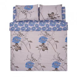 Heinner Lenjerie de pat DBL, 100% BBC, 132TC, FLO