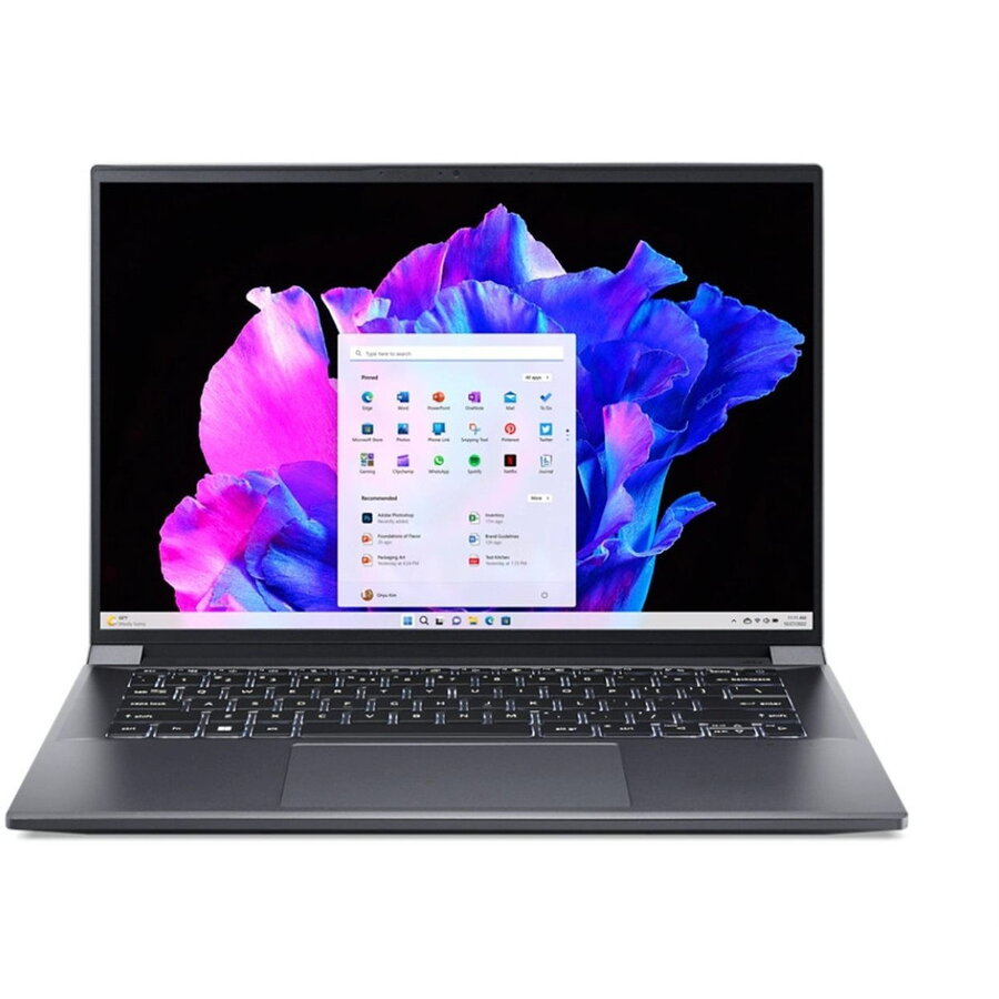 Laptop Acer Swift X SFX14-71G, 14 inch 2880 x 1800, Intel Core i7-13700H 14 C / 20 T, 3.7 GHz - 5.0 GHz, 24 MB cache, 16 GB DDR5, 1 TB SSD, Nvidia GeForce RTX 4050, Windows 11 Home