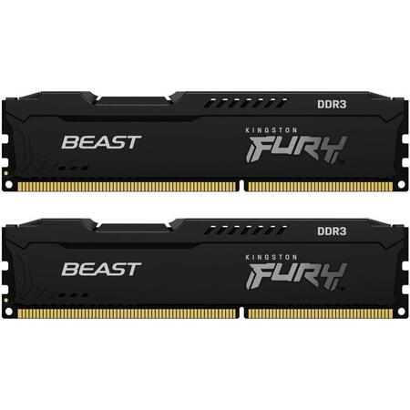 Memorie Kingston FURY Beast 16GB DDR3 1600MHz CL10 Dual Channel Kit
