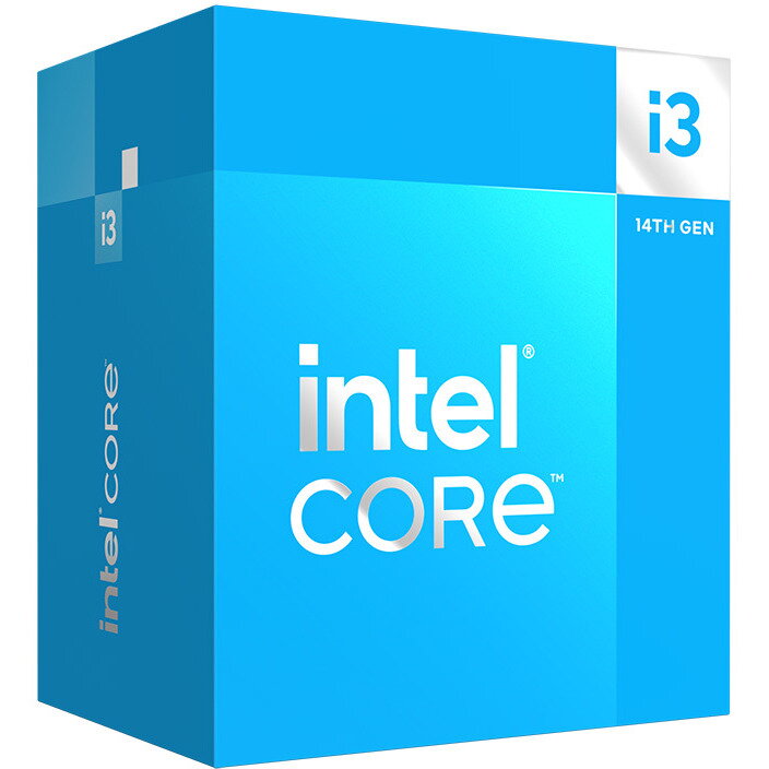 Procesor Intel Raptor Lake Refresh, Core i3 14100 3.5GHz box