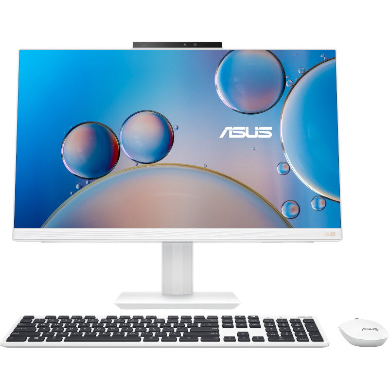 Sistem All-in-One ASUS A5402WVAK cu procesor Intel® Core™ i7-1360P pana la 5.0GHz, 23.8, Full HD, 16GB DDR4, 1TB SSD, Intel® UHD Graphics, No OS, White
