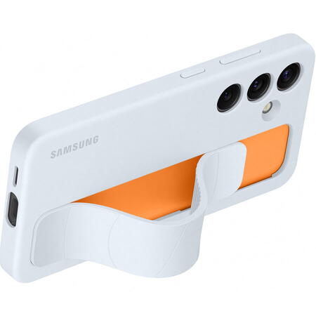 Husa de protectie Samsung Standing Grip Case pentru Galaxy S24+, LIGHT BLUE