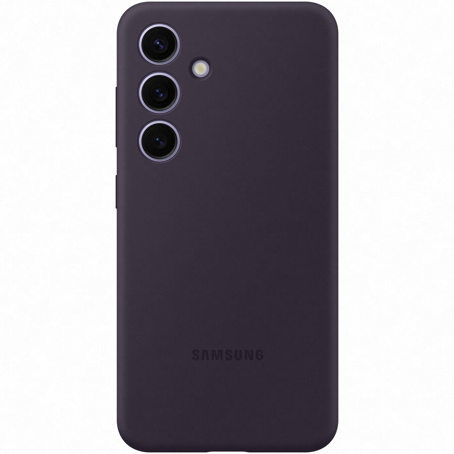 Husa de protectie Samsung Silicone Case pentru Galaxy S24+, DARK VIOLET